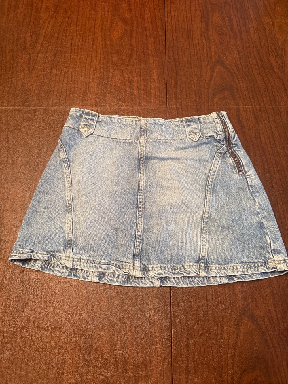 Free People Jean Skirt